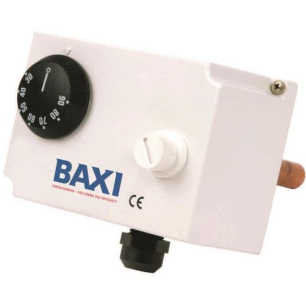 Yksittäinen termostaatti Baxi Perifal kiinteällä uppoputkella 