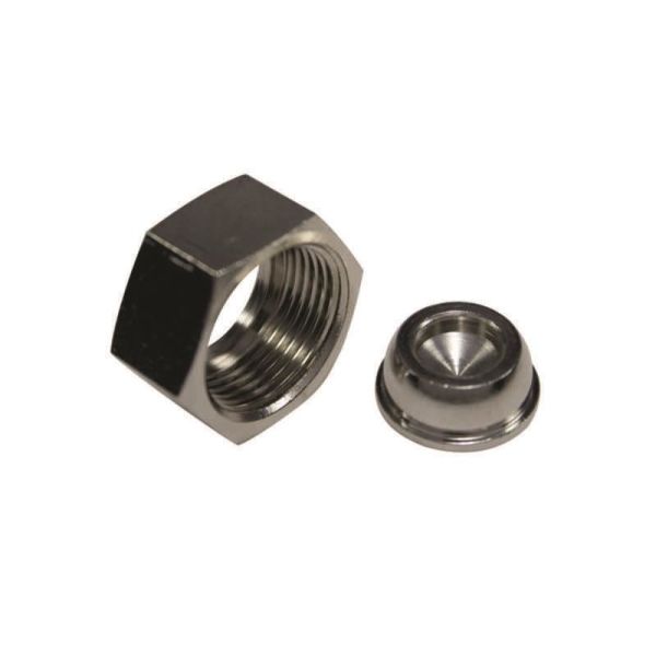 Radiatorventilhette Ezze 4820212 forkrommet DN 20