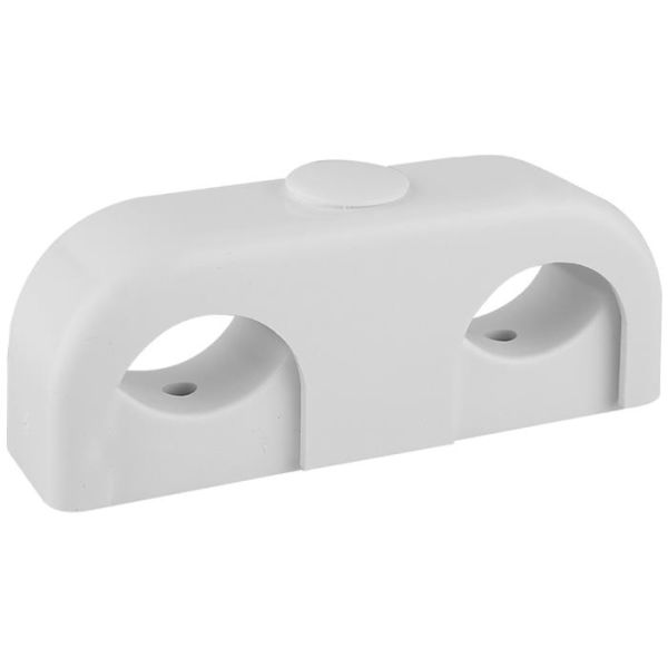 Rørbøjle Faluplast Original 16600 Dobbelt, 18-22 mm Hvid
