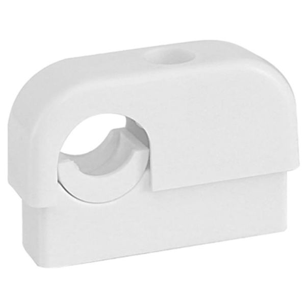 Rørbøjle Faluplast Original 16300 enkel, 15-22 mm, hvid 