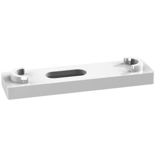 Spacer blok Faluplast 16310 5 x 60 mm, til enkelt/dobbelt klemme, hvid 