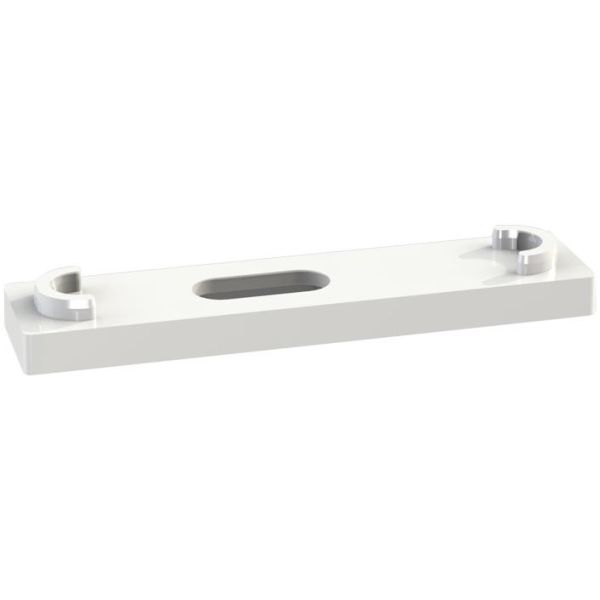 Spacer blok Faluplast 16510 5 x 70 mm, til enkelt/dobbelt klemme, hvid 