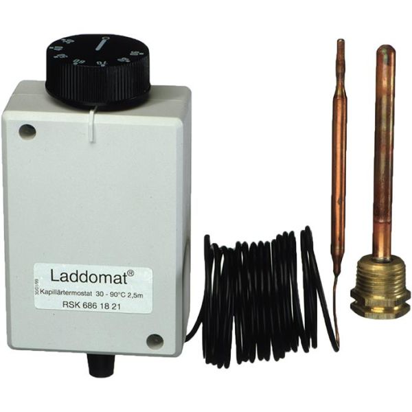 Kapillaariputken termostaatti Termoventiler Laddomat 131004  