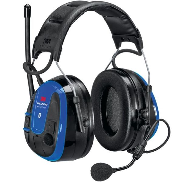 Kuulonsuojain 3M Peltor WS Alert XPI Bluetooth, mobiilisovellus, päälakisanka 