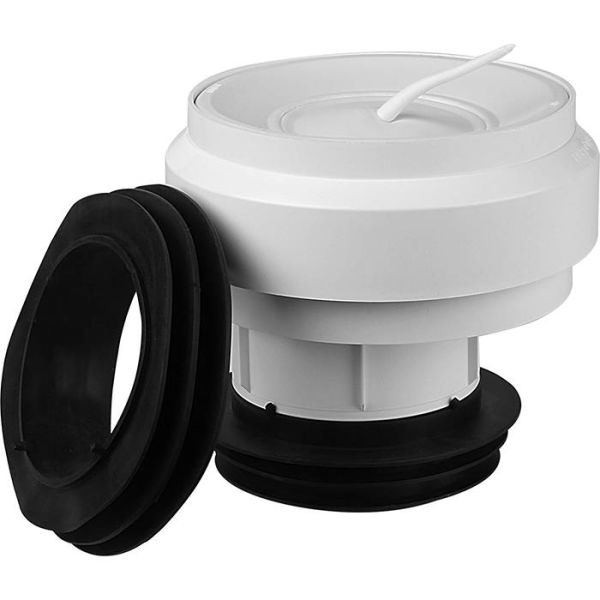 Toilet tilslutning Faluplast 2316847 110 mm Excentrisk