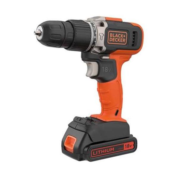 Slagnøgle Black & Decker BCD003C2K-QW med batteri og oplader 