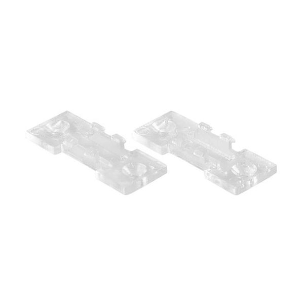 Montering af clips Hide-a-Lite 7550658 til aluminiumsprofiler, 2-pak 