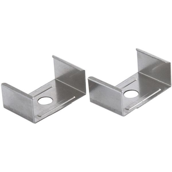 Montering af clips Hide-a-Lite 7552584 til aluminiumsprofiler, 2-pak 