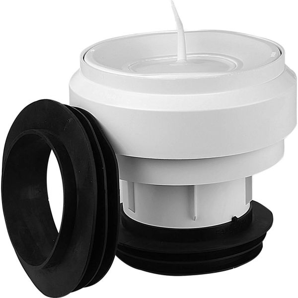 WC-tilkobling Faluplast 2316848 110 mm Sentrisk