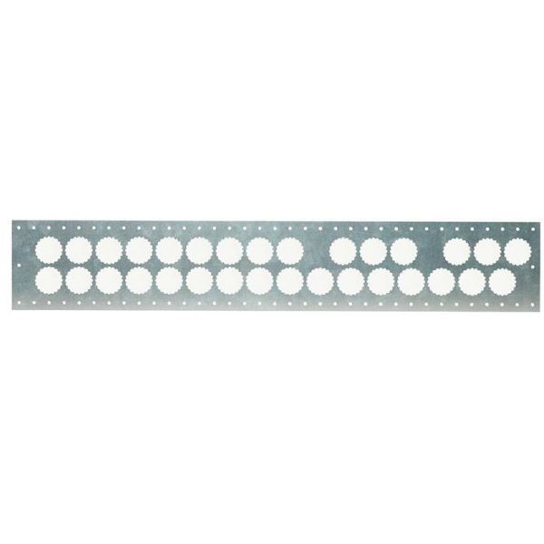Armaturplade Vatette 1878256 40 mm/150 mm/160 mm, bøjet kant 