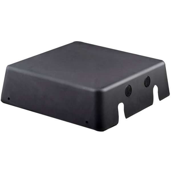 Skyddsbox Designlight D-SBOX-B svart, 230 x 230 mm 