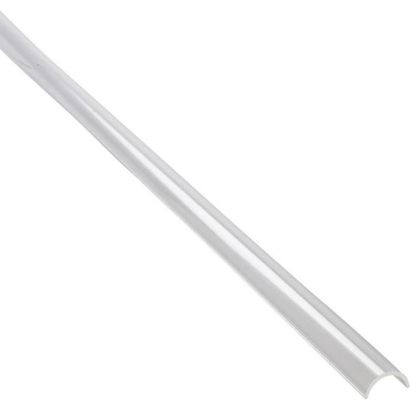 Dækhætte Hide-a-Lite Curl til aluminiumsprofiler, 2 m Tydelig