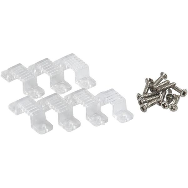 Klip Hide-a-Lite 7502192 til HV LED-strip, 100-pak 