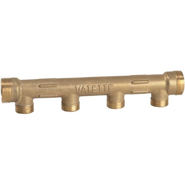 Fordelerrør Vatette 1875807 M28 x1,5 mm, c/c 50, G15 4-rør