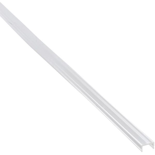 Peitekansi Hide-a-Lite U-profil Hög alumiiniprofiileihin, 2 m Kirkas