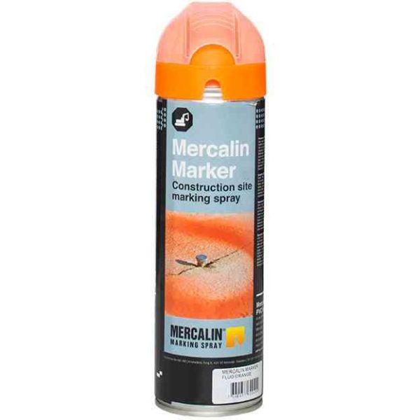 Märkfärg Mercalin Marker fluorescerande, 500 ml Orange