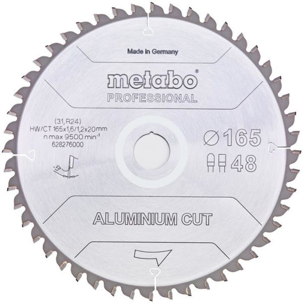 Savklinge Metabo 628276000 165x20 mm Z48 FZ/TR -5 