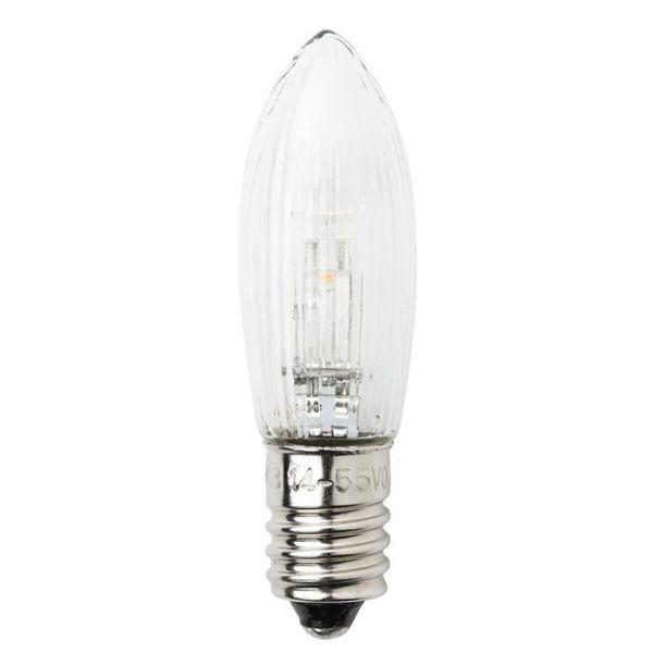 Reservepære Konstsmide 5042-130 LED-lampe, E10, 3-pakning 