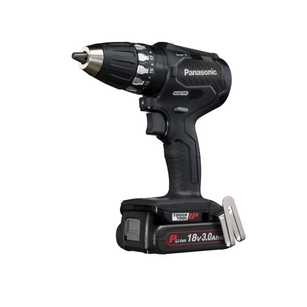 Bore-/skruemaskine Panasonic EY74A3PN med batteri og oplader 