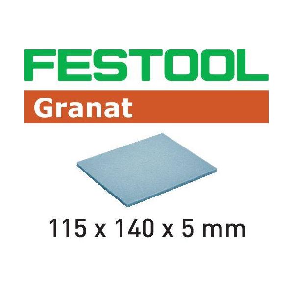 Slipsvamp Festool EF GR 115x140x5mm, 20-pack 800