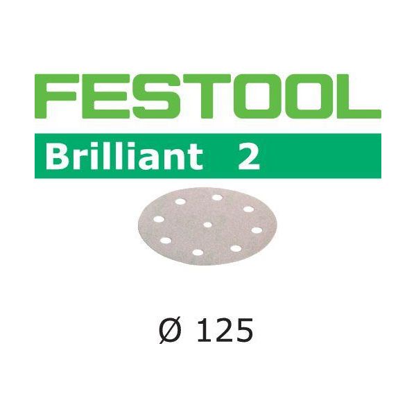 Hiomapaperi Festool STF BR2 125 mm, 8-reikäinen, 10 kpl P60