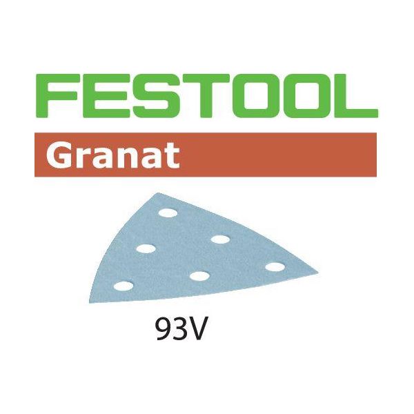 Slippapper Festool STF GR V93, 6-hålat, 100-pack P180 V93 100-pack