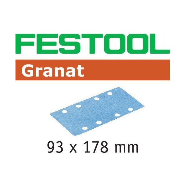 Sandpapir Festool STF GR 93x178mm, 100-pak 