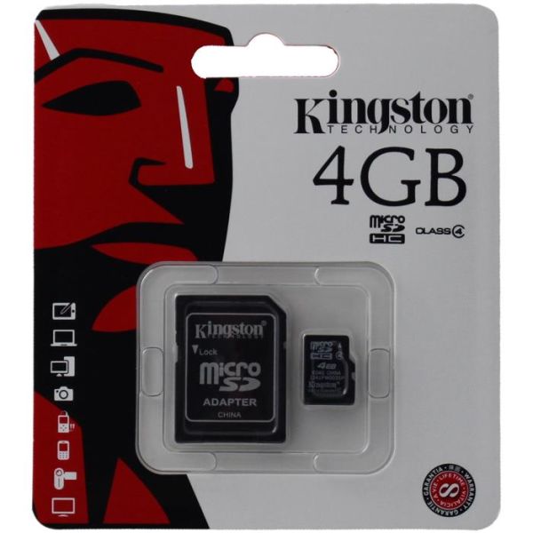 Minneskort Handheld Micro-SD  4GB