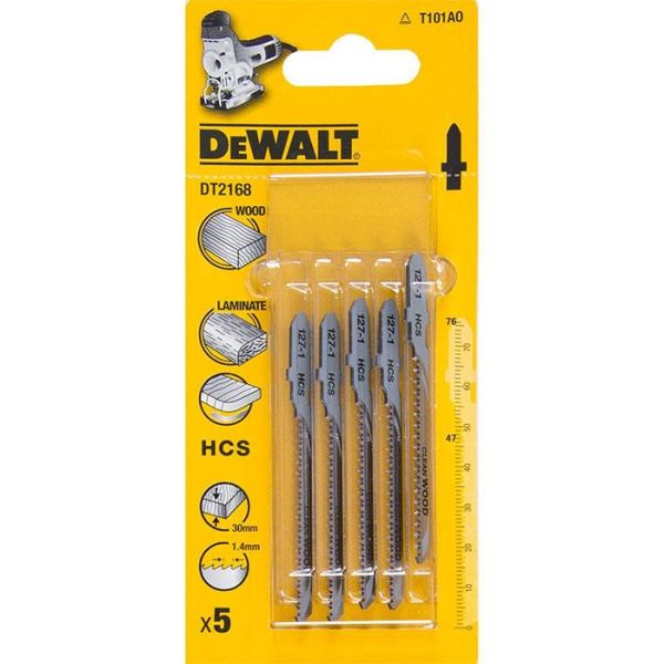 Stiksavklinger Dewalt DT2168 5-pak 
