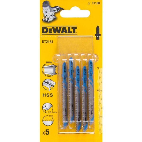 Sticksågsblad Dewalt DT2161 5-pack 
