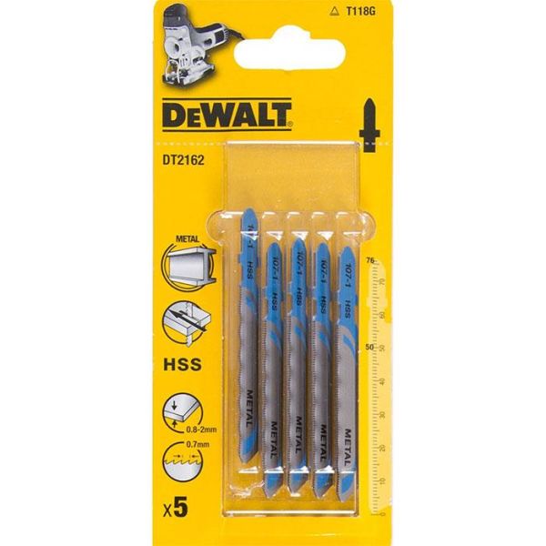 Stiksavklinger Dewalt DT2162 5-pak 