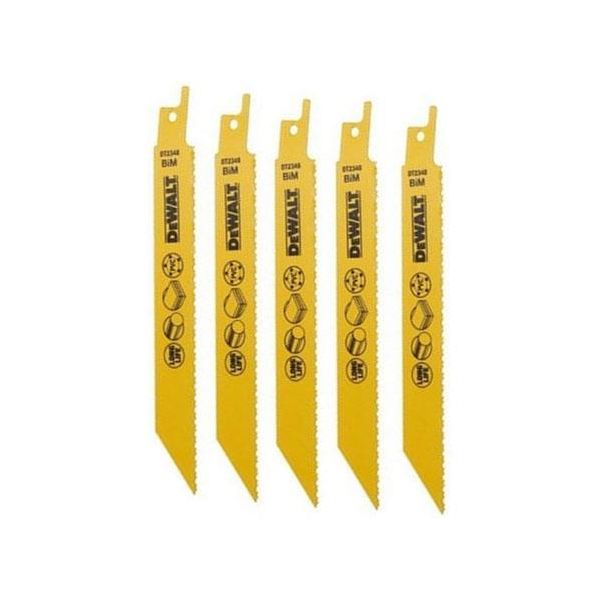 Bajonetsavklinger Dewalt DT2348 5-pak 