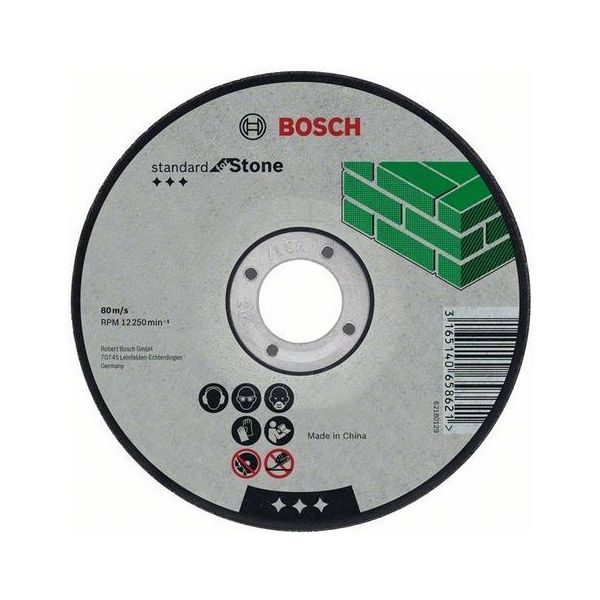 Skæreskive Bosch Standard for Stone  125x2,5mm 1-pak