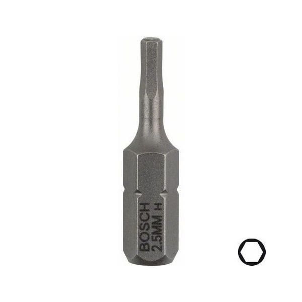 Ruuvikärjet Bosch HEX  HEX2,5 3kpl 25mm