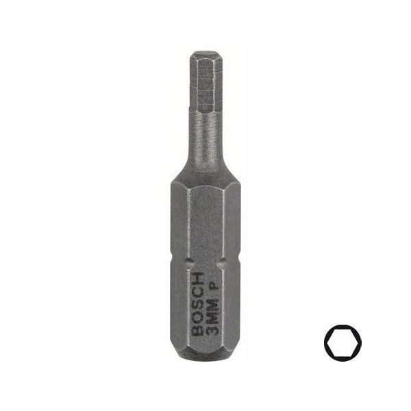 Bits Bosch HEX  HEX3 3-pak 25mm