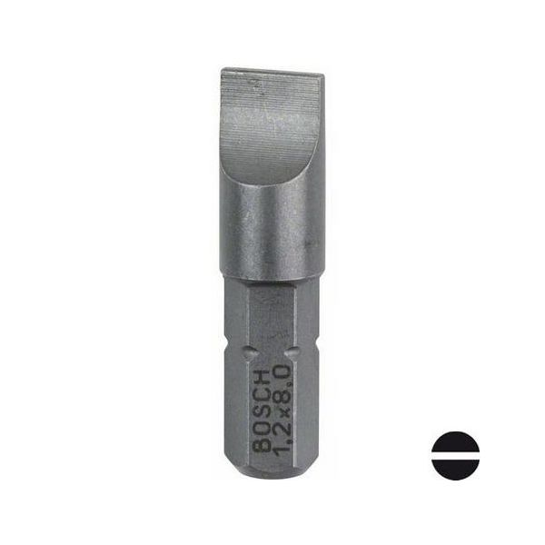 Bits Bosch S  S1,2x8,0 3-pakn. 25mm