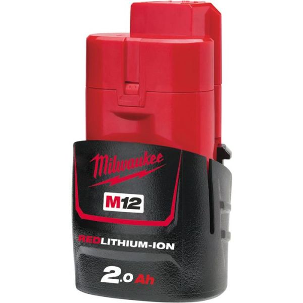 Litiumioniakku Milwaukee M12 B2 12V 2,0Ah 