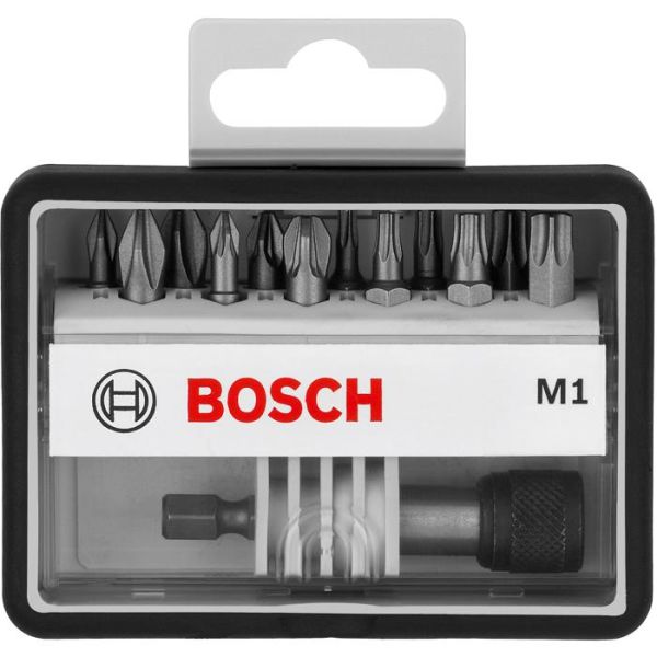 Bitssæt Bosch M1 12 dele 