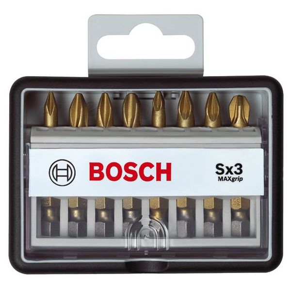 Ruuvikärkisarja Bosch Sx3 8 osaa 