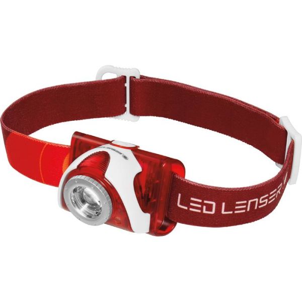 Otsalamppu Led Lenser SEO 5 180 lm Punainen
