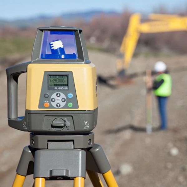 Topcon Rl200 2s (Topcon RL200, dina projekt, högsta precision, professionella användare, roterande laser) Topcon Rl200 2s