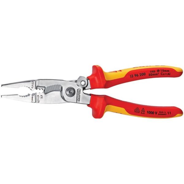 Sähköasennuspihdit Knipex 1396200  