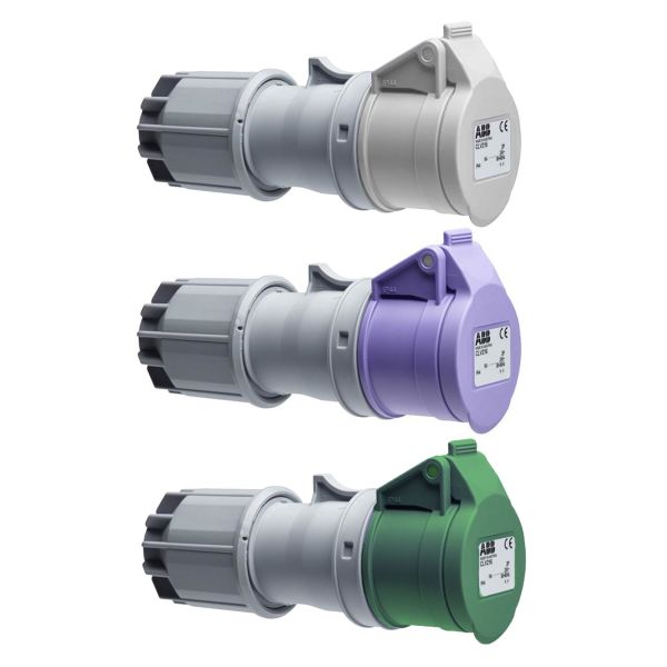 Skjøteuttak ABB 2CMA100912R1000 24 V Grønn, 32 A, 3-polet