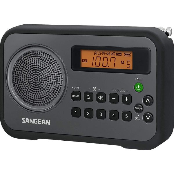 Radio Sangean PRD18 FM/AM-pikavalinta 