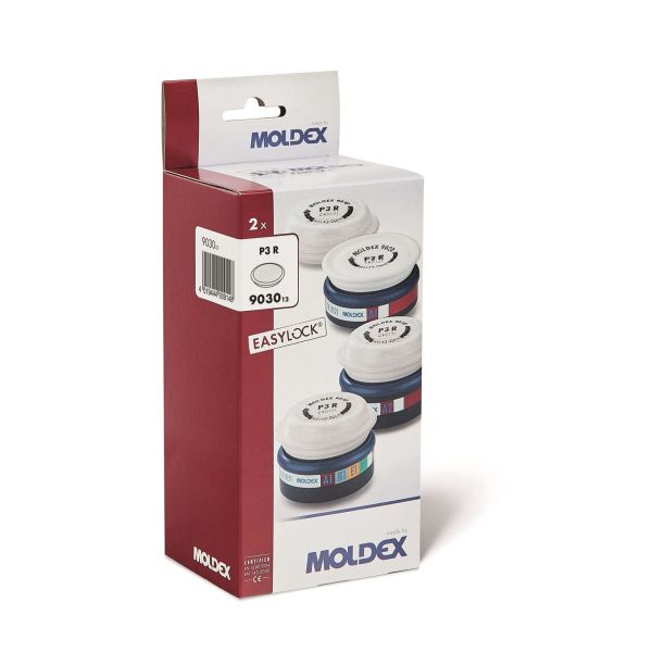Partikkelfilter Moldex P3R 1 par filter (2 stk) 