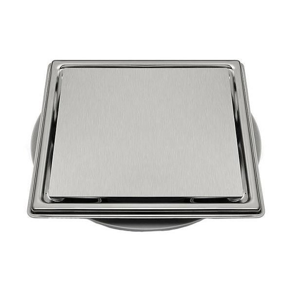 Gulvafløbsramme Jafo 7133909 155 x 155, rustfrit stål 