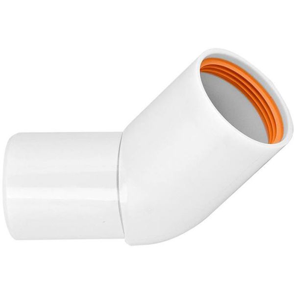 Bøjning Faluplast 2910341 45°, 40 mm 