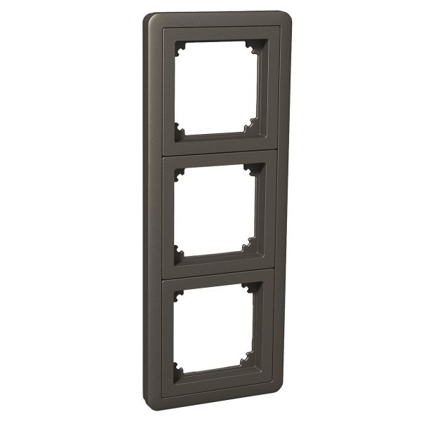 Yhdistelmäkehys Schneider Electric WDE003803 IP20, upotettuun tai pinta-asennukseen 229 mm, antrasiitinharmaa