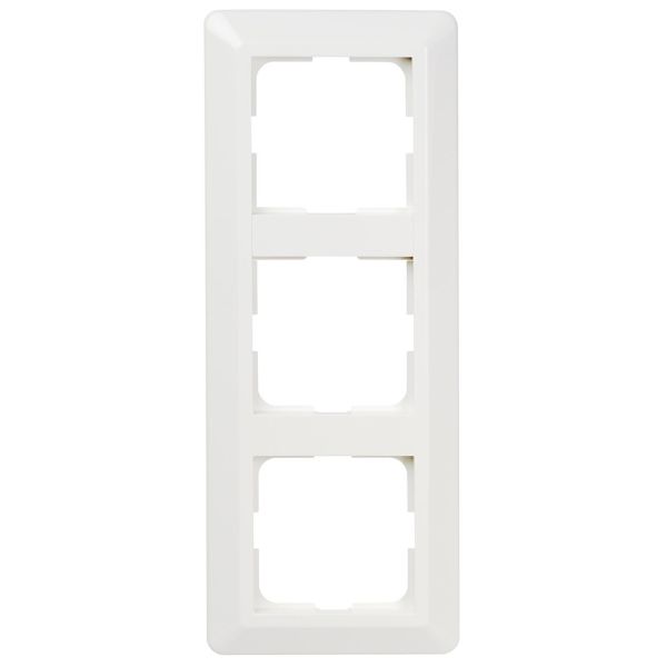 Yhdistelmäkehys Elko EKO07246 valkoinen, termoplastia 226 mm, 3 lokeroa