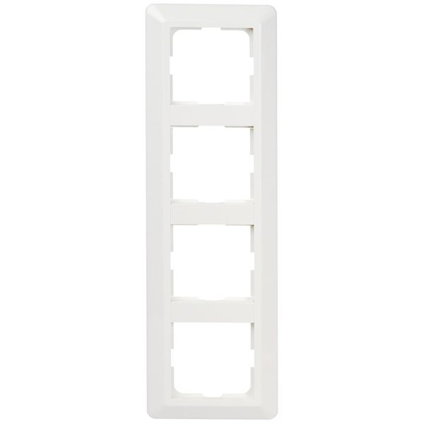Yhdistelmäkehys Elko EKO07247 valkoinen, termoplastia 297 mm, 4 lokeroa